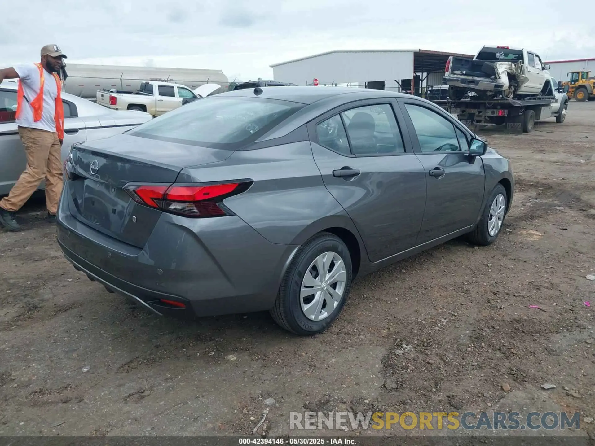 4 Photograph of a damaged car 3N1CN8DV6SL844894 NISSAN VERSA 2025