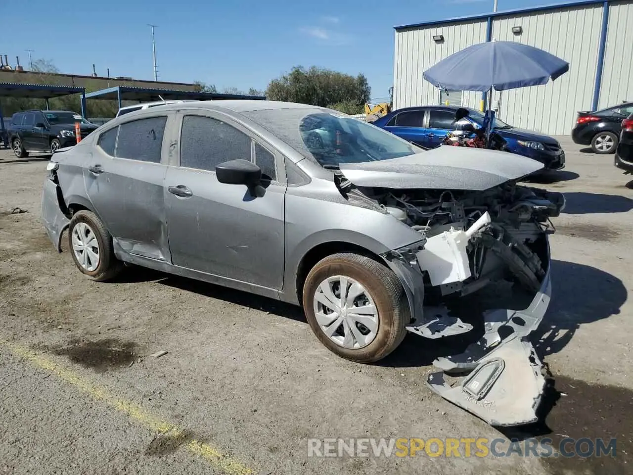 4 Photograph of a damaged car 3N1CN8DV7SL831670 NISSAN VERSA 2025