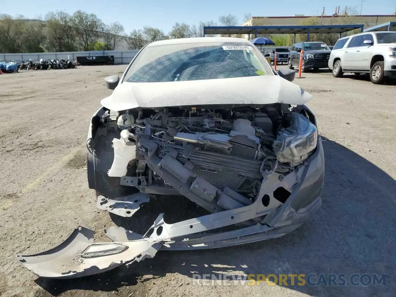 5 Photograph of a damaged car 3N1CN8DV7SL831670 NISSAN VERSA 2025
