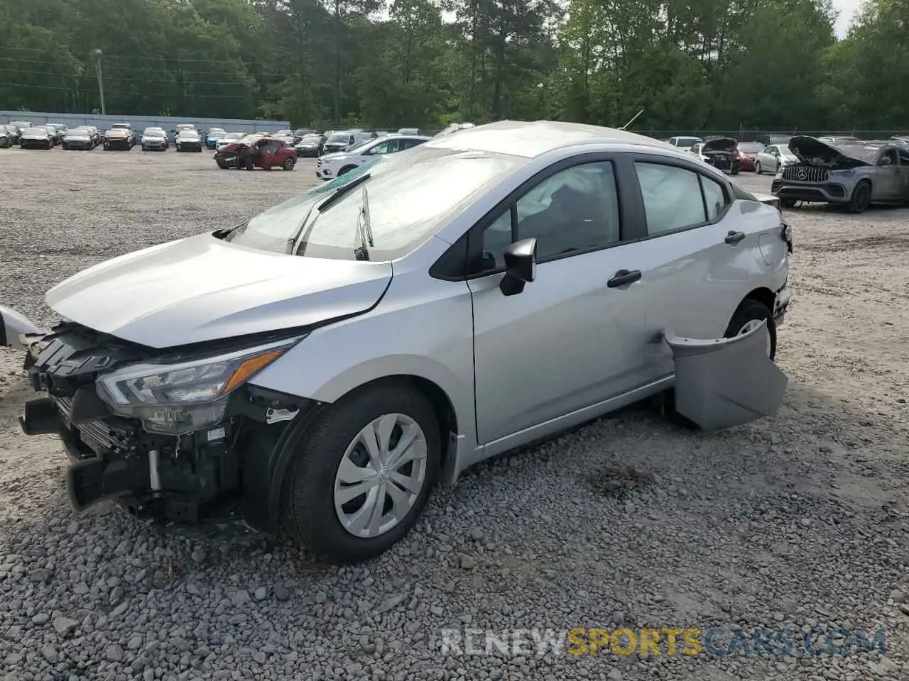 1 Photograph of a damaged car 3N1CN8DV8SL823061 NISSAN VERSA 2025