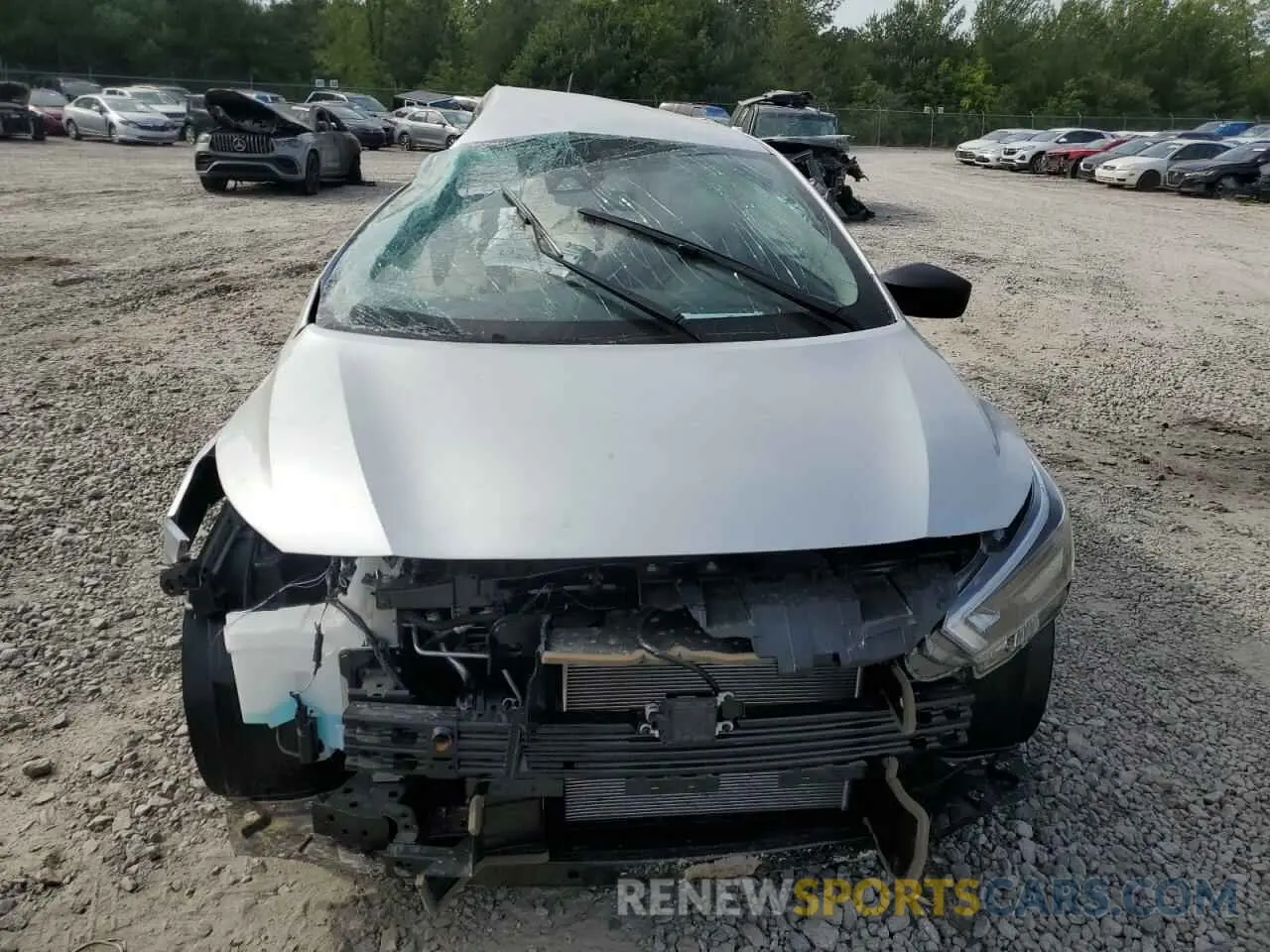 5 Photograph of a damaged car 3N1CN8DV8SL823061 NISSAN VERSA 2025