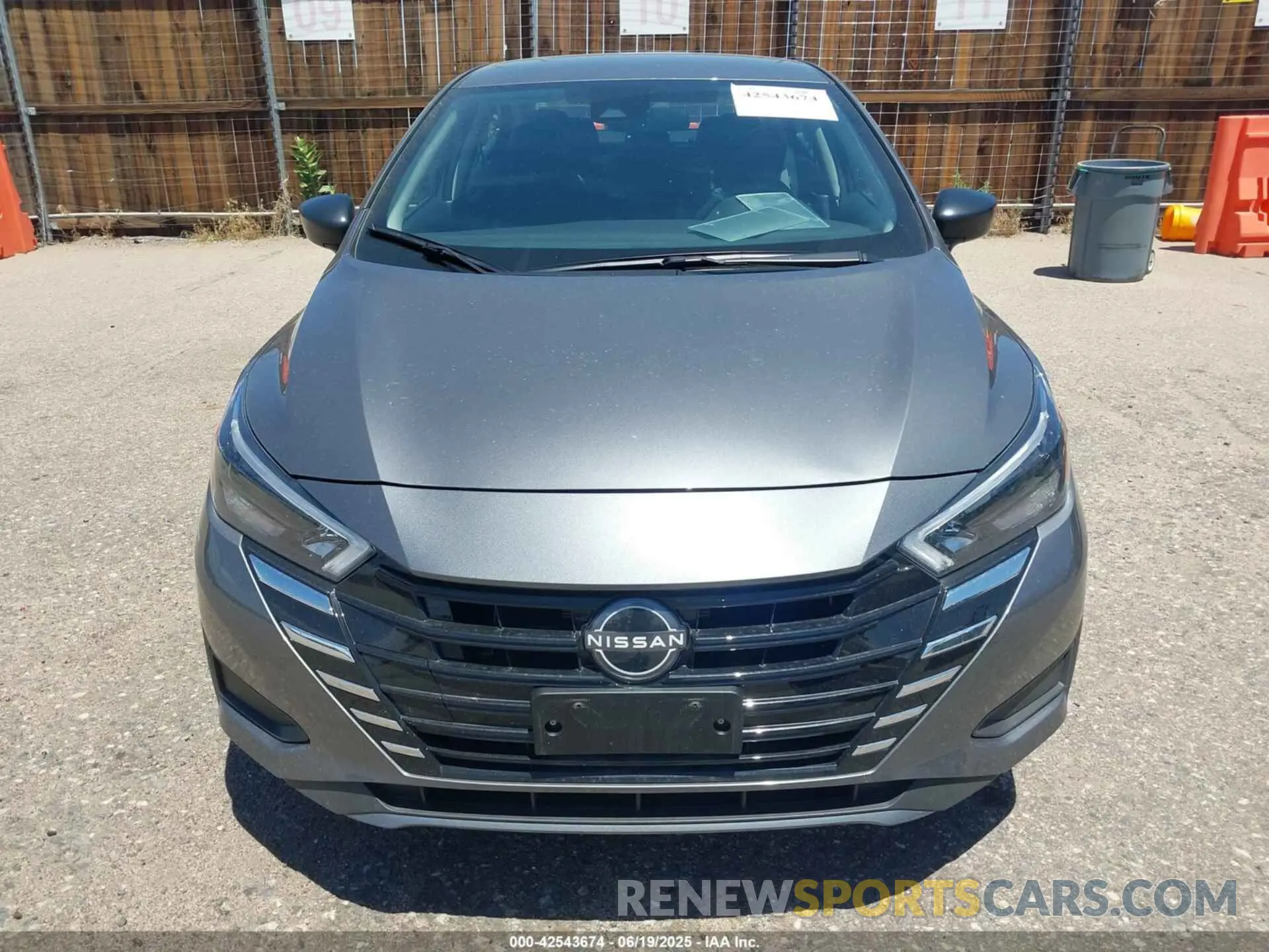 12 Photograph of a damaged car 3N1CN8DV8SL833685 NISSAN VERSA 2025