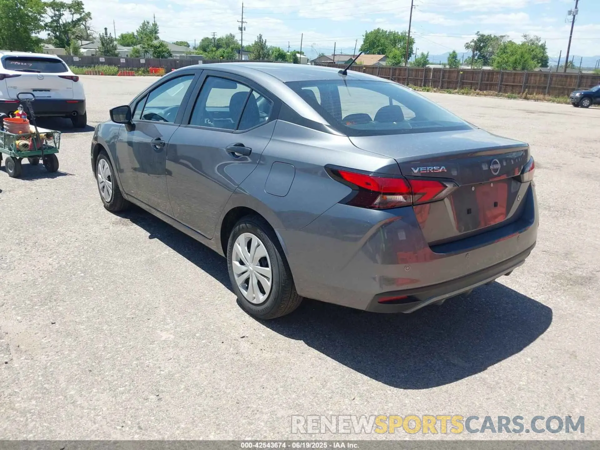 3 Photograph of a damaged car 3N1CN8DV8SL833685 NISSAN VERSA 2025