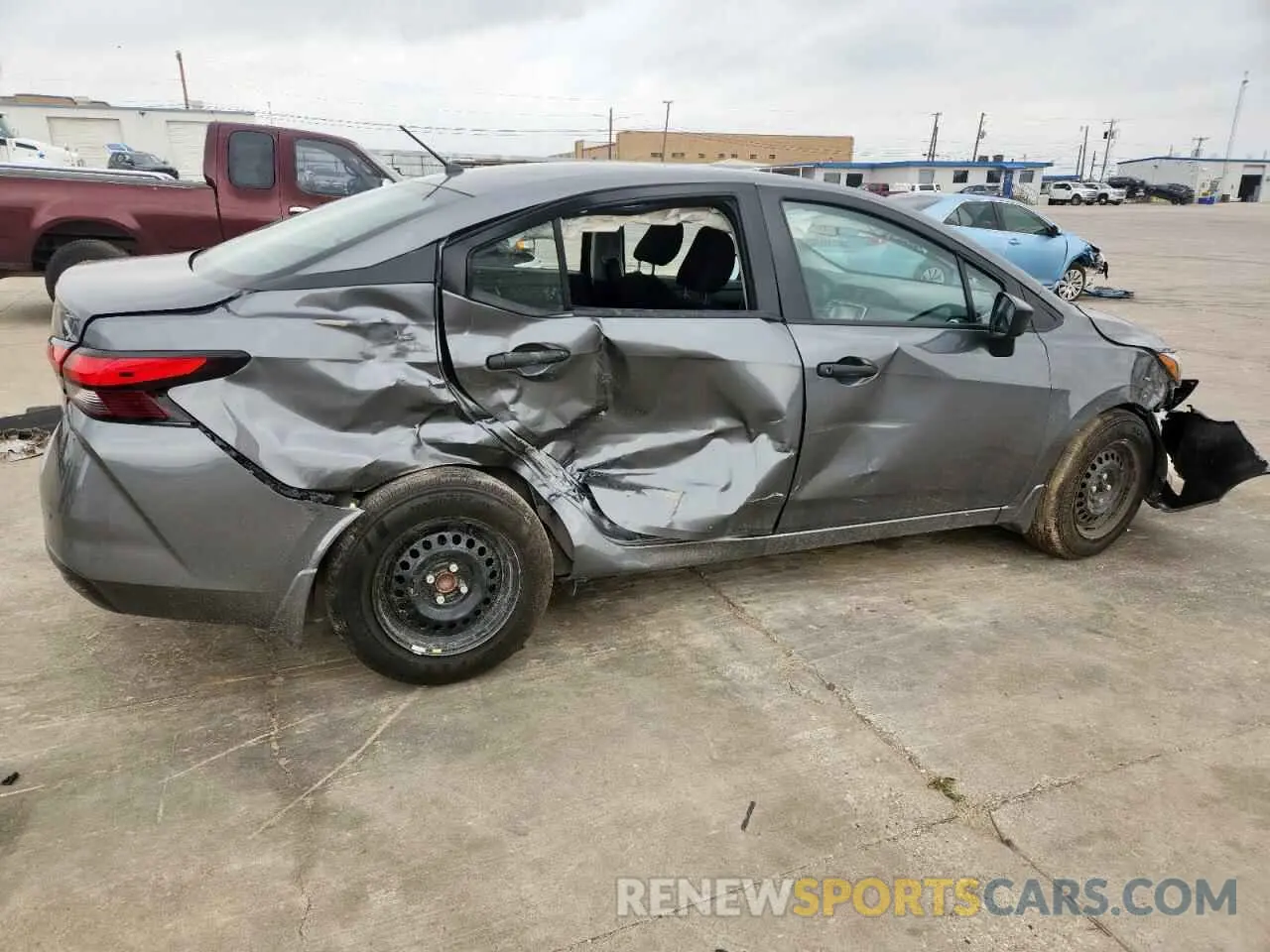 3 Photograph of a damaged car 3N1CN8DV8SL838563 NISSAN VERSA 2025