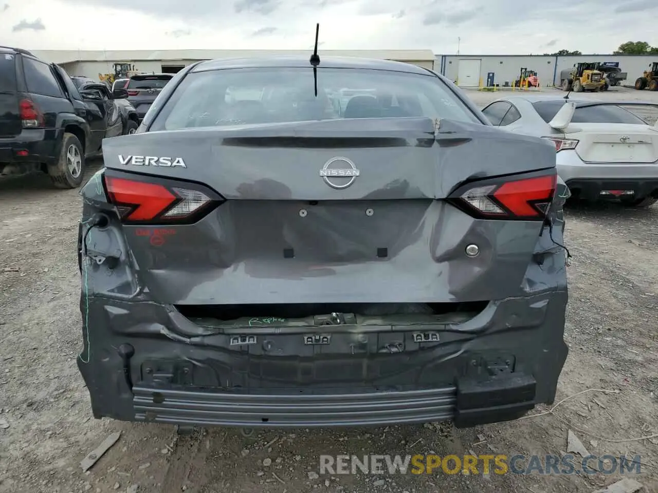 6 Photograph of a damaged car 3N1CN8DV9SL823893 NISSAN VERSA 2025
