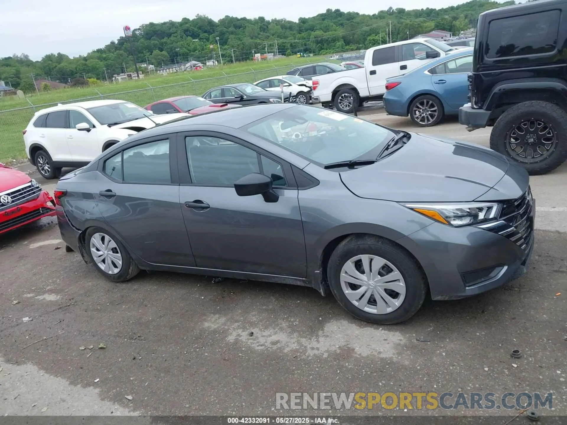 13 Photograph of a damaged car 3N1CN8DV9SL846705 NISSAN VERSA 2025