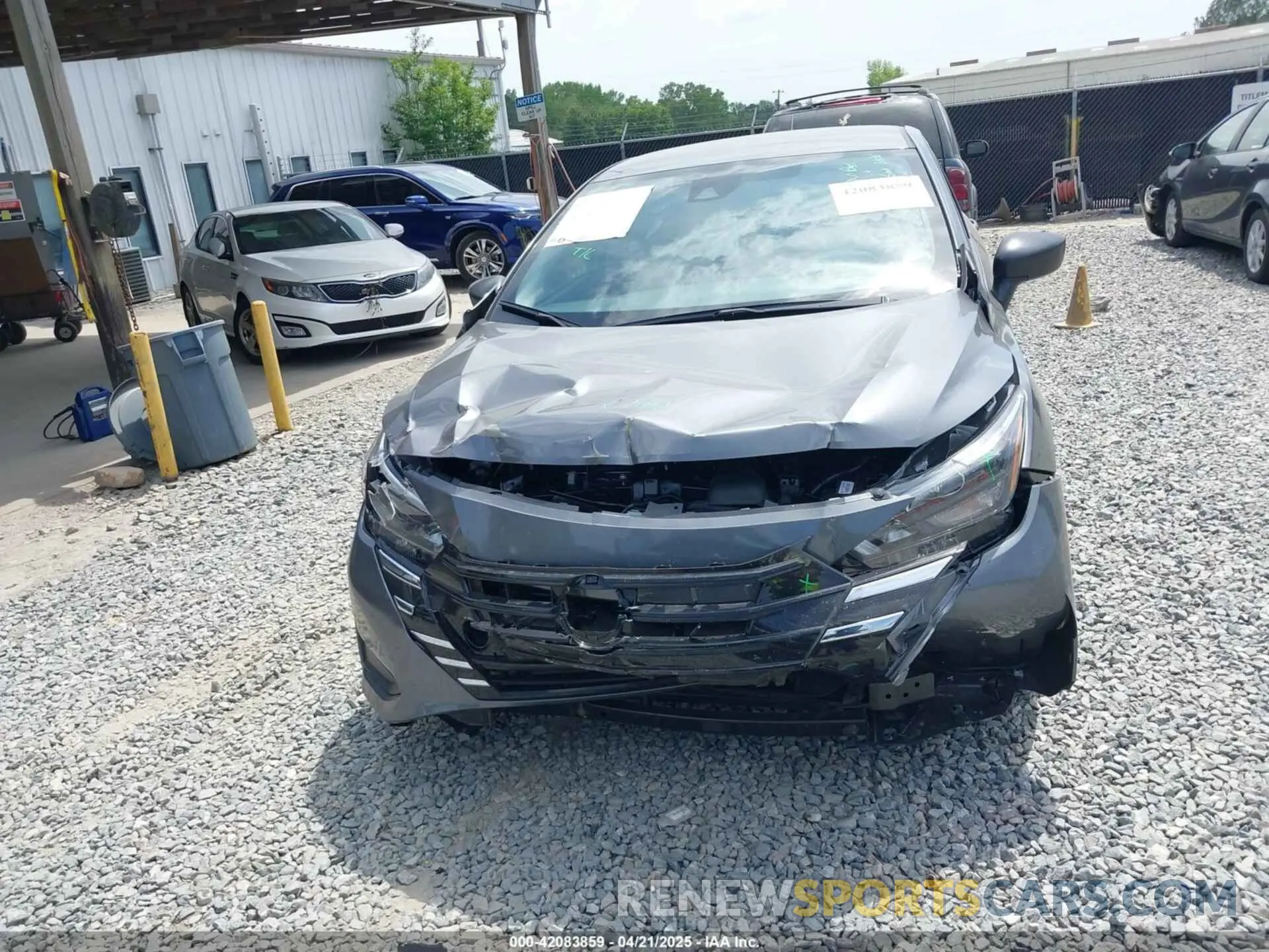 12 Photograph of a damaged car 3N1CN8DVXSL836216 NISSAN VERSA 2025