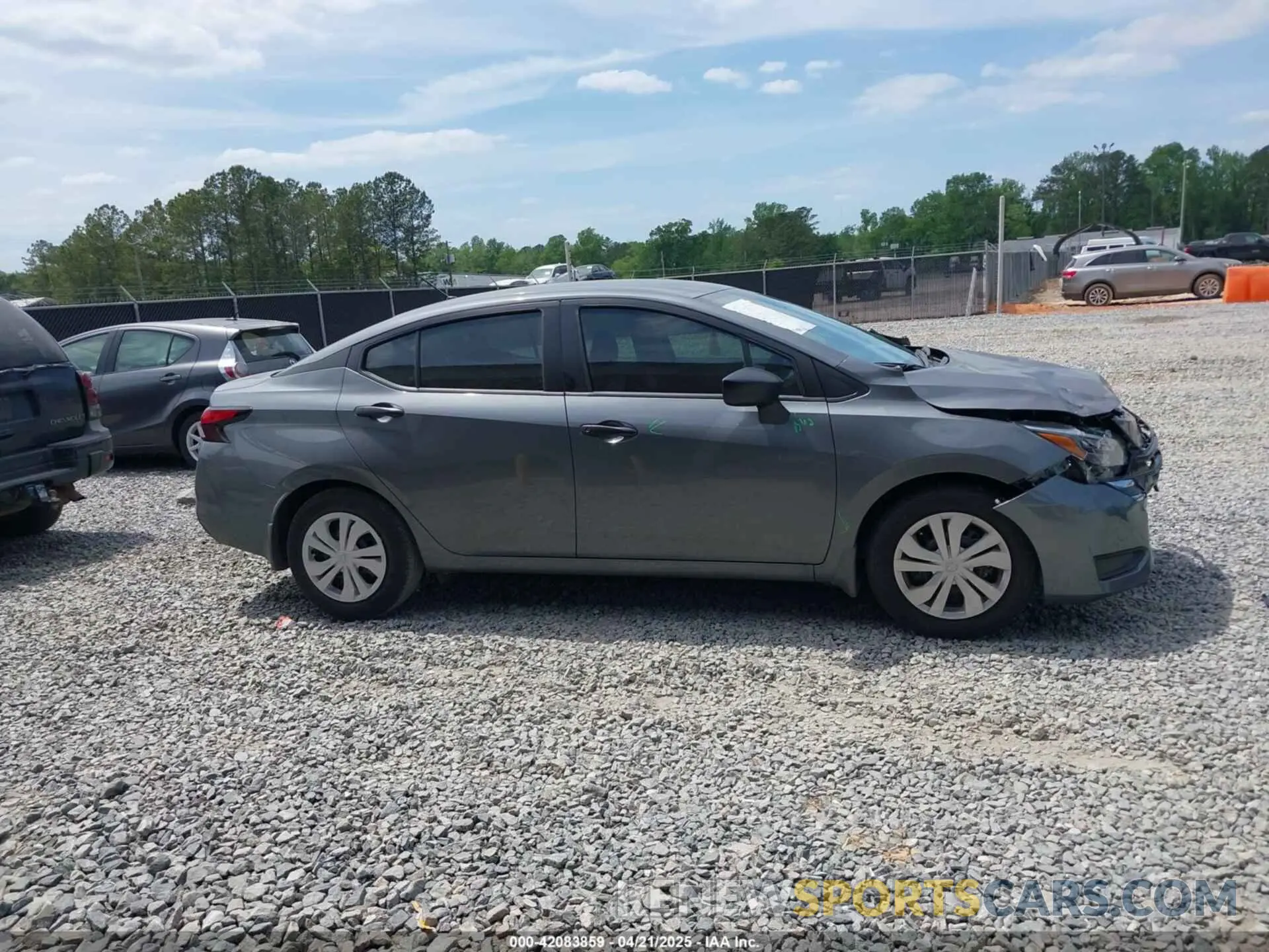 13 Photograph of a damaged car 3N1CN8DVXSL836216 NISSAN VERSA 2025