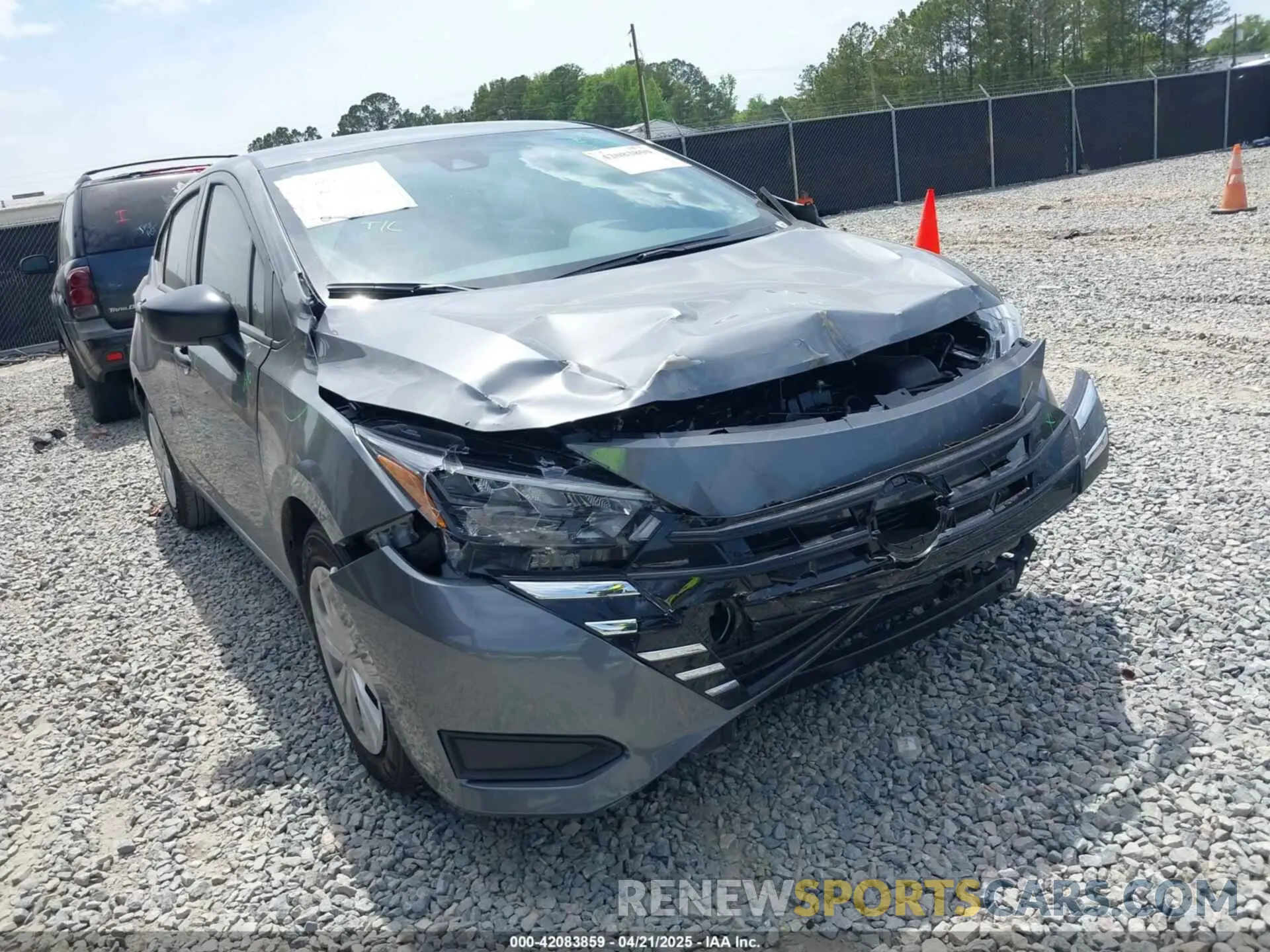 17 Photograph of a damaged car 3N1CN8DVXSL836216 NISSAN VERSA 2025