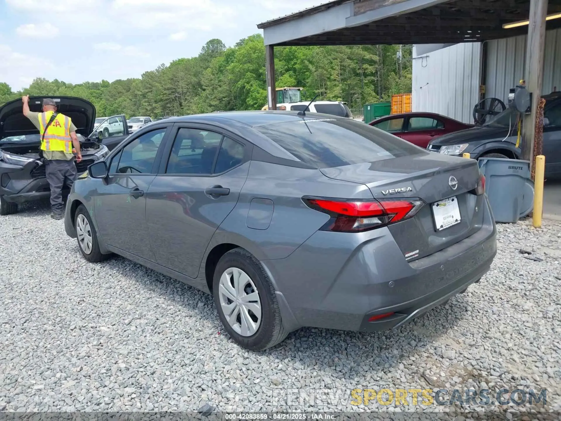 3 Photograph of a damaged car 3N1CN8DVXSL836216 NISSAN VERSA 2025