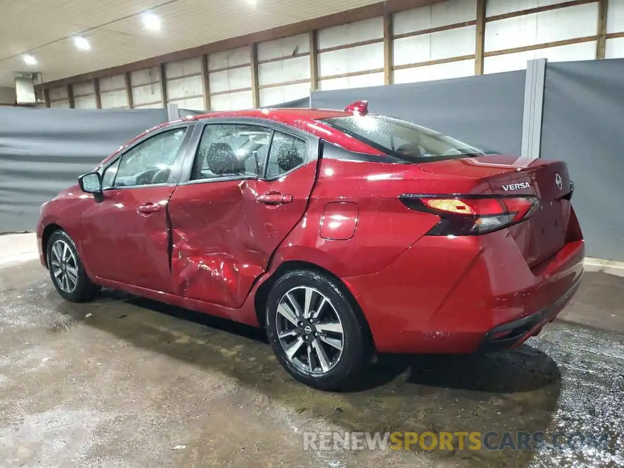 2 Photograph of a damaged car 3N1CN8EV0SL810917 NISSAN VERSA 2025