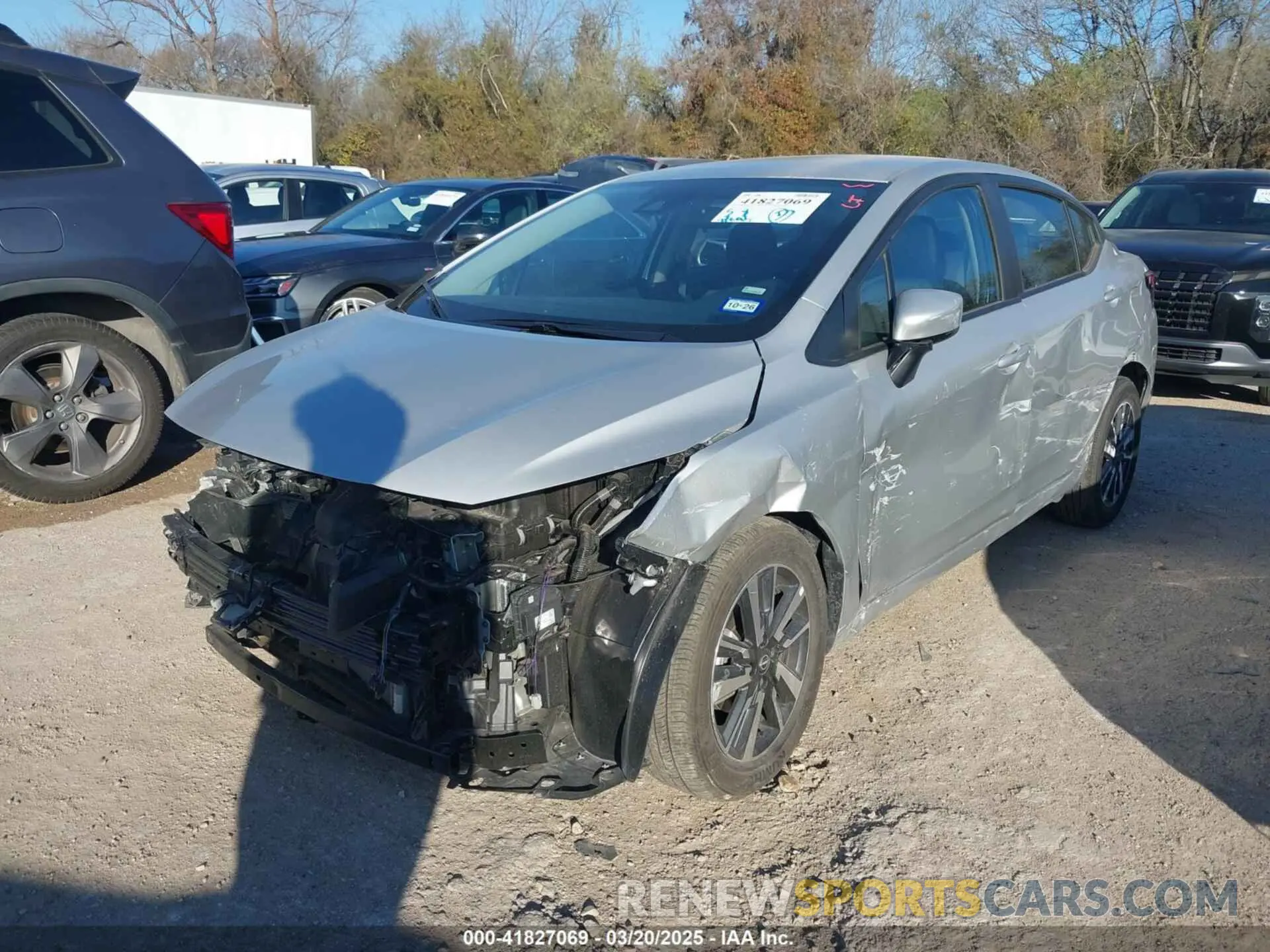 2 Photograph of a damaged car 3N1CN8EV0SL813316 NISSAN VERSA 2025