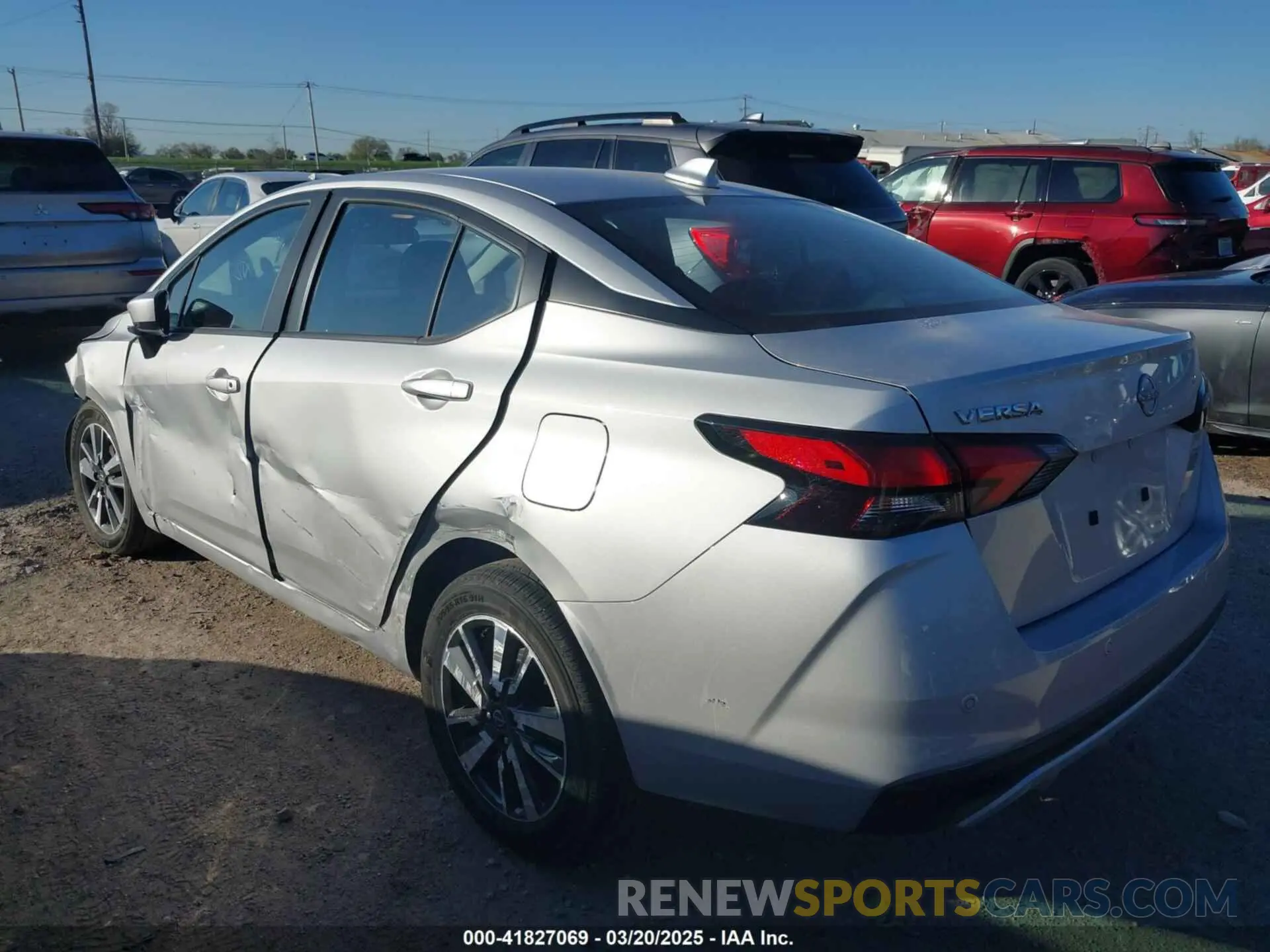 3 Photograph of a damaged car 3N1CN8EV0SL813316 NISSAN VERSA 2025