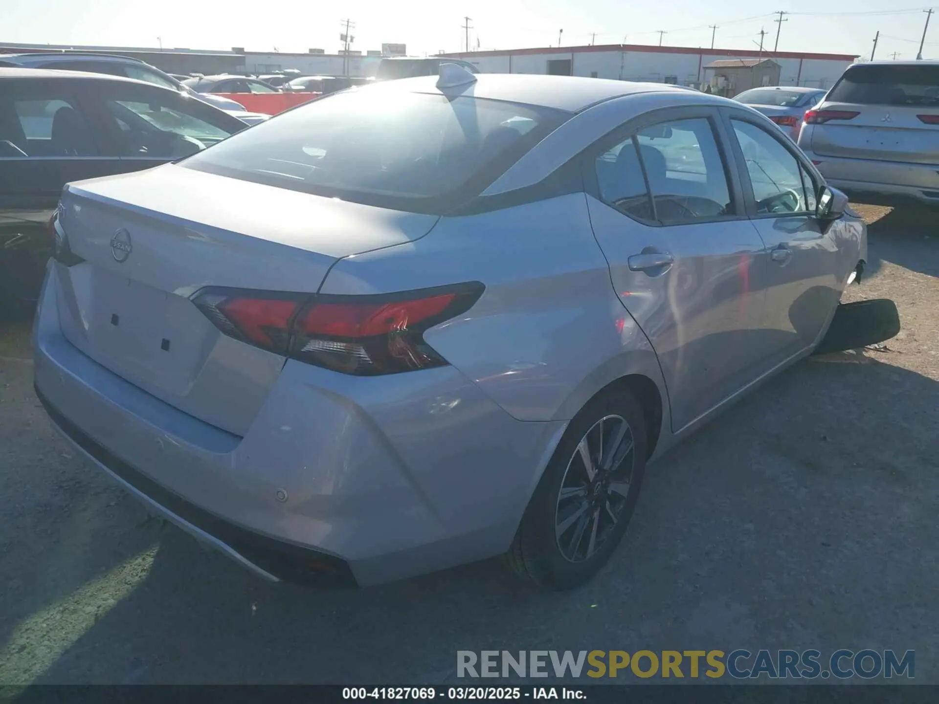 4 Photograph of a damaged car 3N1CN8EV0SL813316 NISSAN VERSA 2025