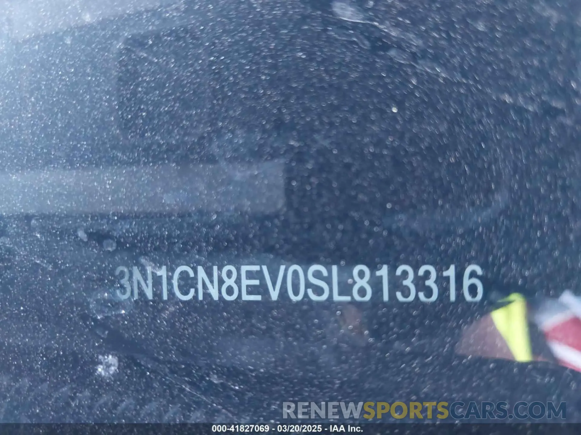 9 Photograph of a damaged car 3N1CN8EV0SL813316 NISSAN VERSA 2025