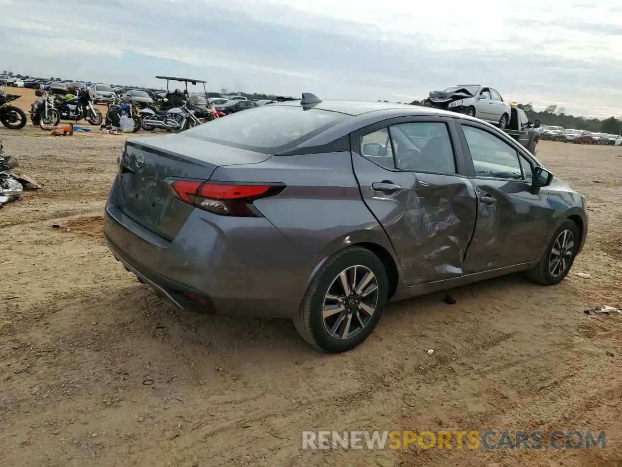 3 Photograph of a damaged car 3N1CN8EV0SL825742 NISSAN VERSA 2025