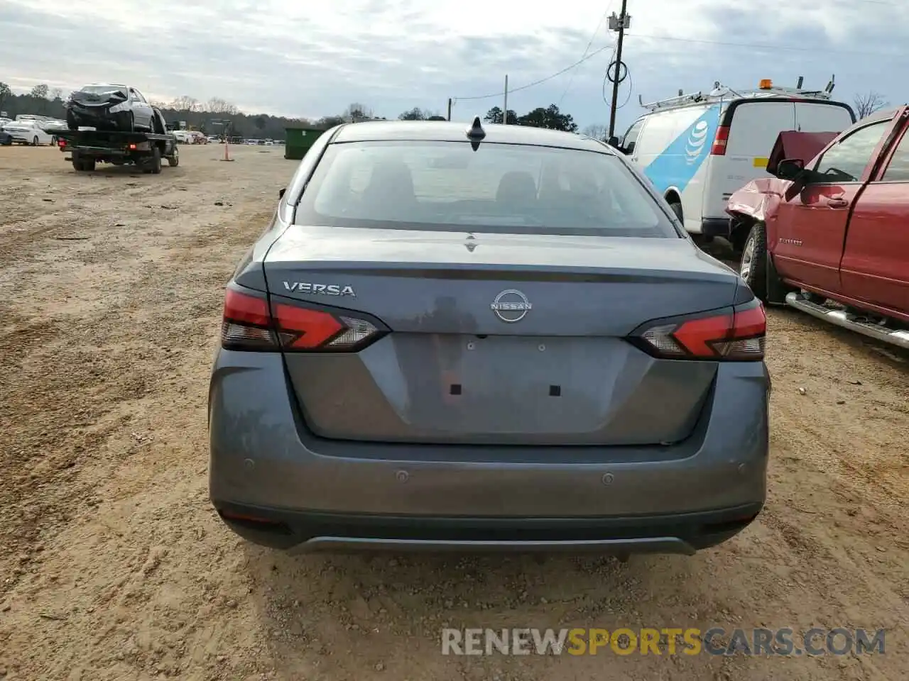 6 Photograph of a damaged car 3N1CN8EV0SL825742 NISSAN VERSA 2025