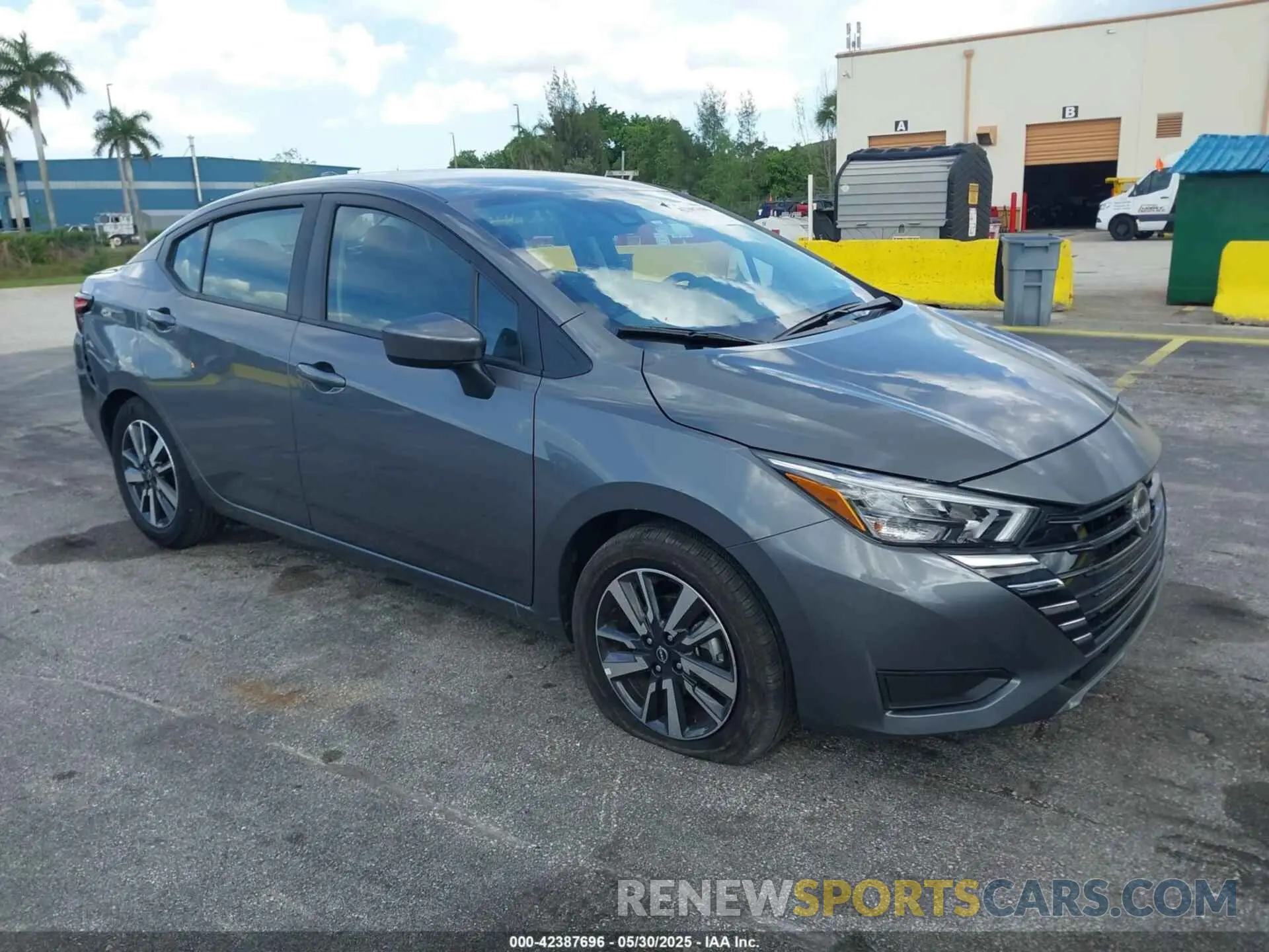 1 Photograph of a damaged car 3N1CN8EV1SL835759 NISSAN VERSA 2025
