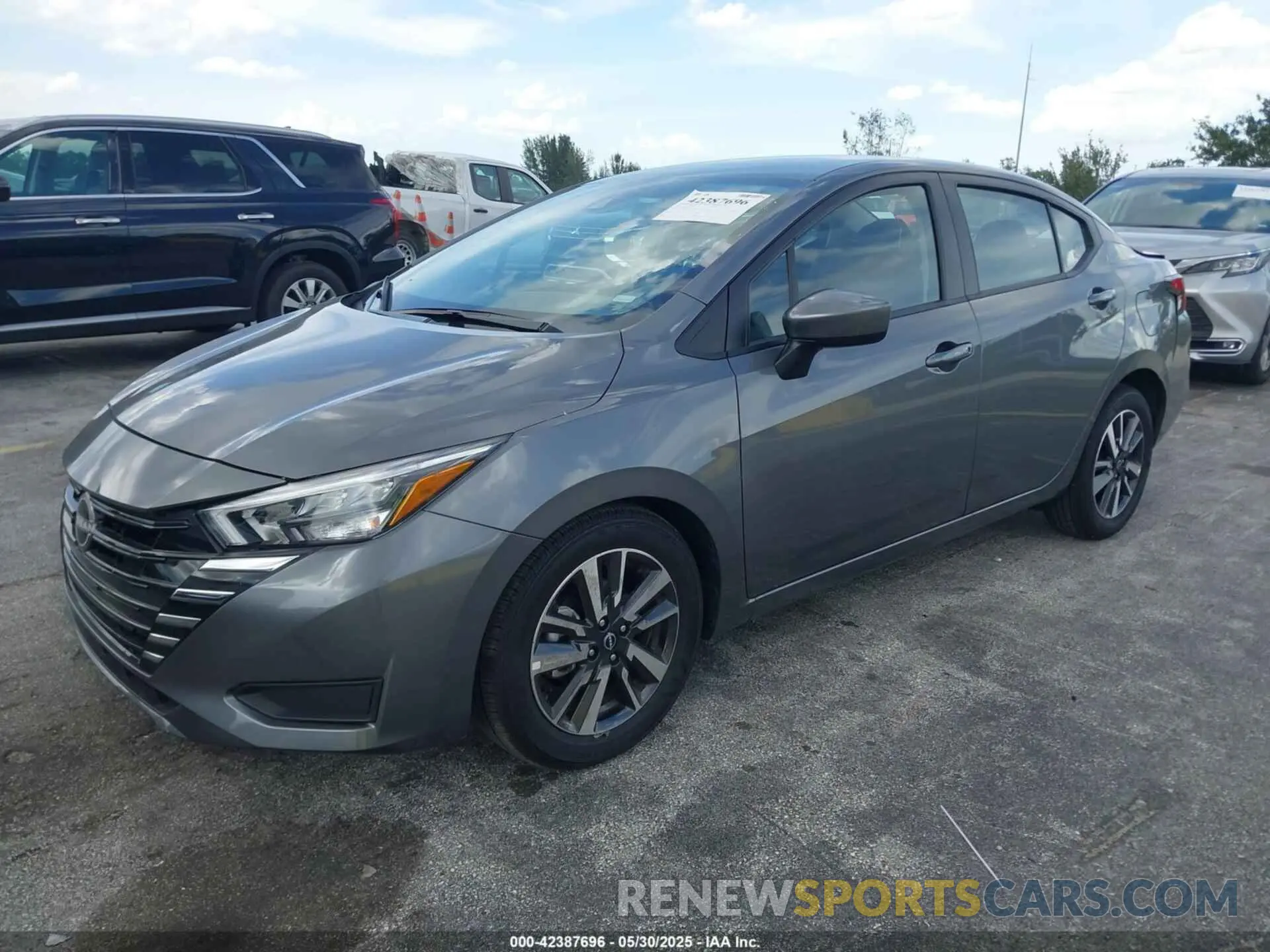 2 Photograph of a damaged car 3N1CN8EV1SL835759 NISSAN VERSA 2025