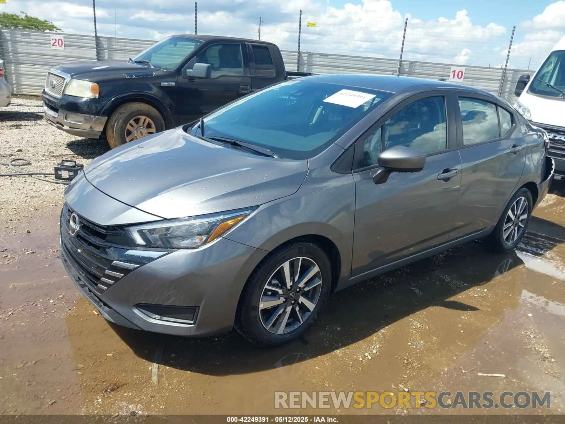 2 Photograph of a damaged car 3N1CN8EV2SL842414 NISSAN VERSA 2025