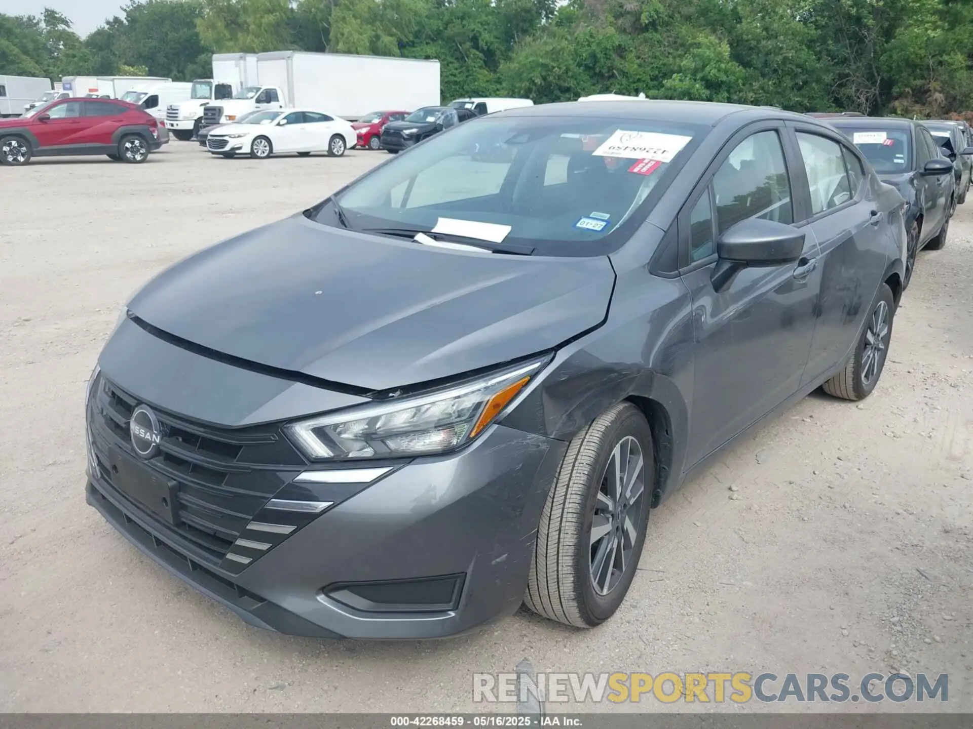 2 Photograph of a damaged car 3N1CN8EV3SL838906 NISSAN VERSA 2025