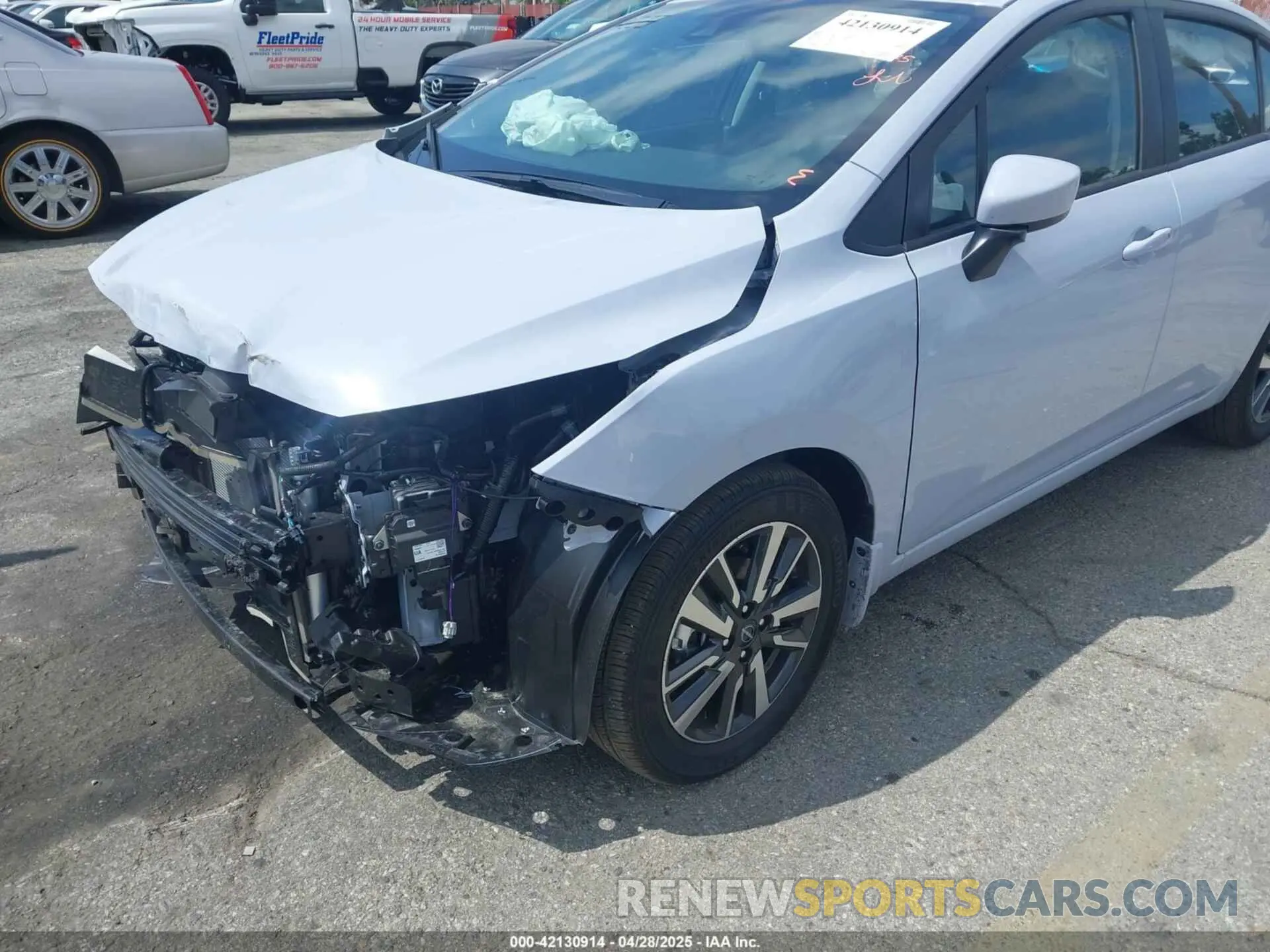 19 Photograph of a damaged car 3N1CN8EV3SL848156 NISSAN VERSA 2025