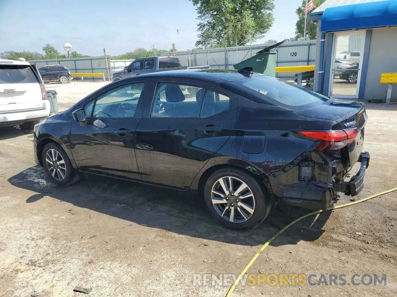 2 Photograph of a damaged car 3N1CN8EV4SL817935 NISSAN VERSA 2025