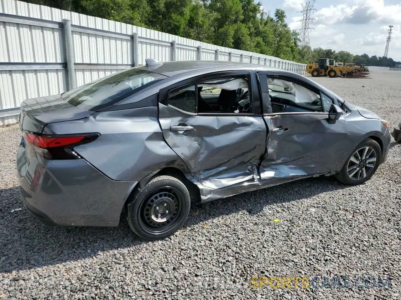 3 Photograph of a damaged car 3N1CN8EV4SL837148 NISSAN VERSA 2025