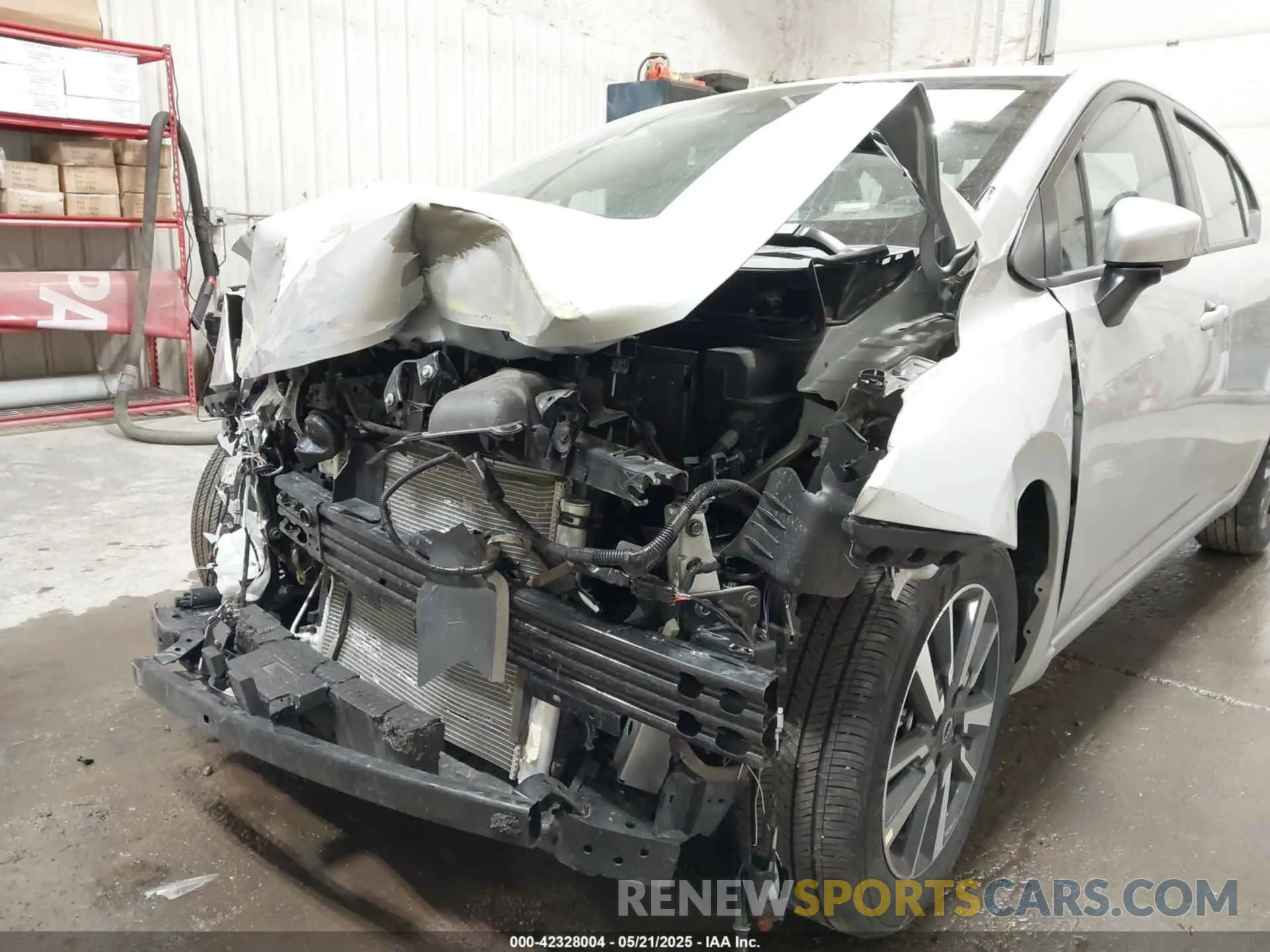 6 Photograph of a damaged car 3N1CN8EV4SL839191 NISSAN VERSA 2025