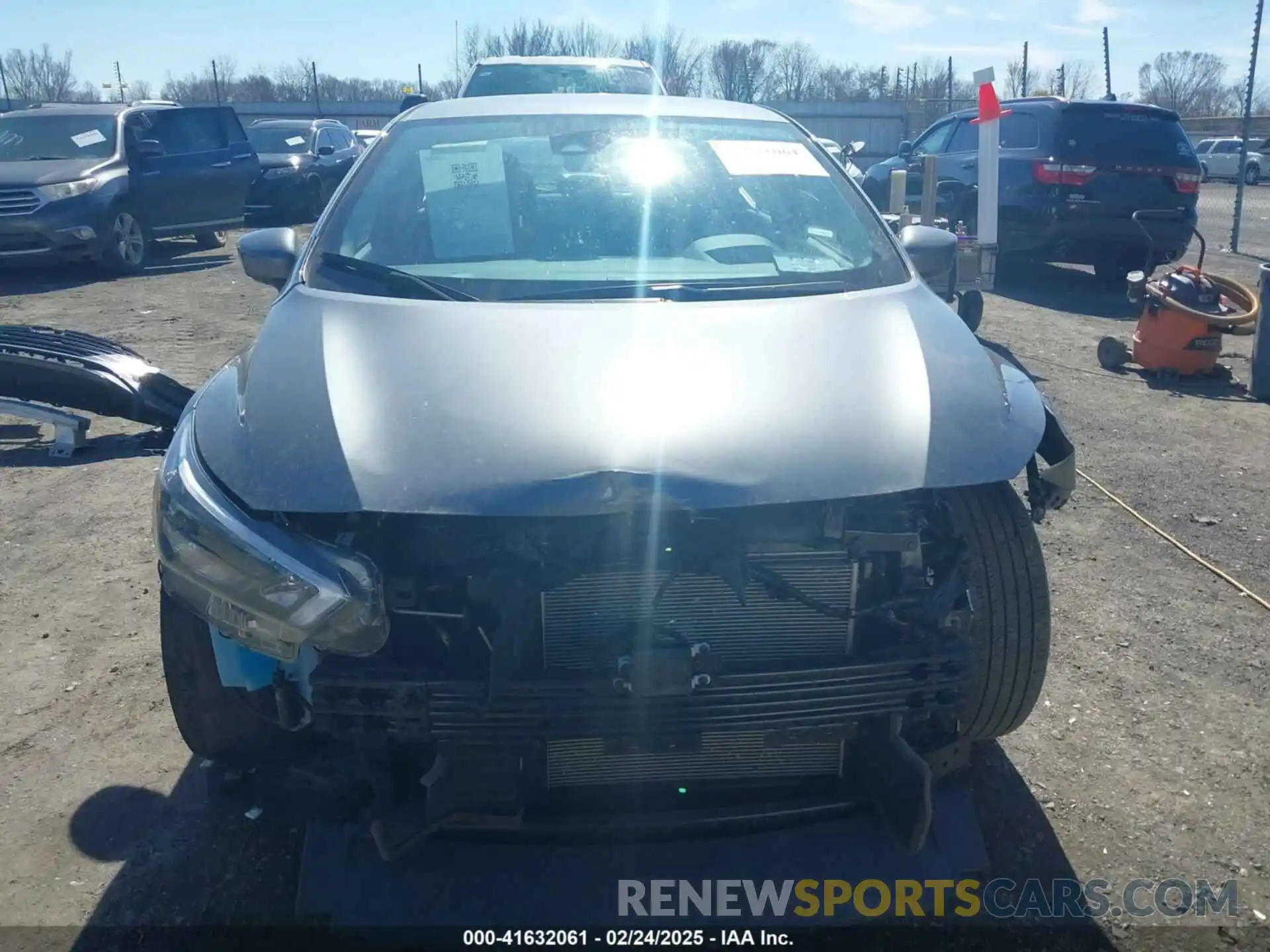 13 Photograph of a damaged car 3N1CN8EV5SL812047 NISSAN VERSA 2025