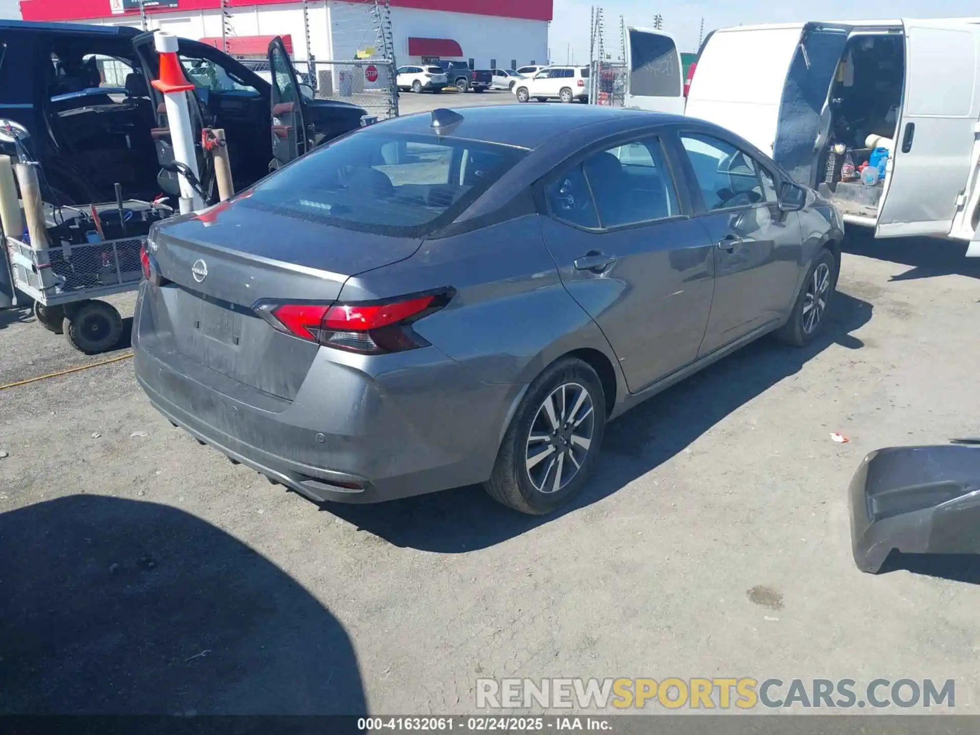 4 Photograph of a damaged car 3N1CN8EV5SL812047 NISSAN VERSA 2025