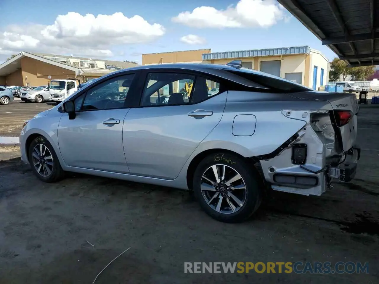 2 Photograph of a damaged car 3N1CN8EV5SL846182 NISSAN VERSA 2025