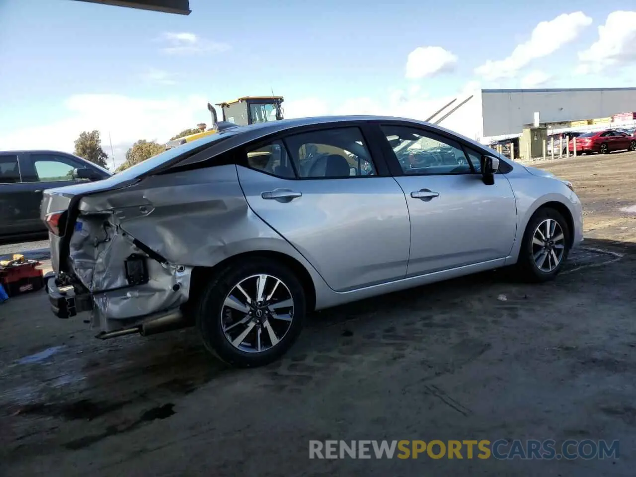 3 Photograph of a damaged car 3N1CN8EV5SL846182 NISSAN VERSA 2025