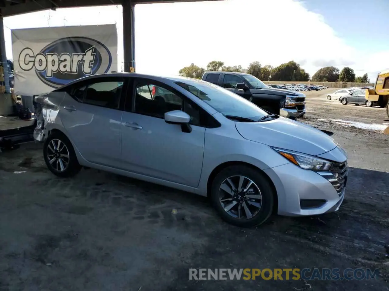 4 Photograph of a damaged car 3N1CN8EV5SL846182 NISSAN VERSA 2025