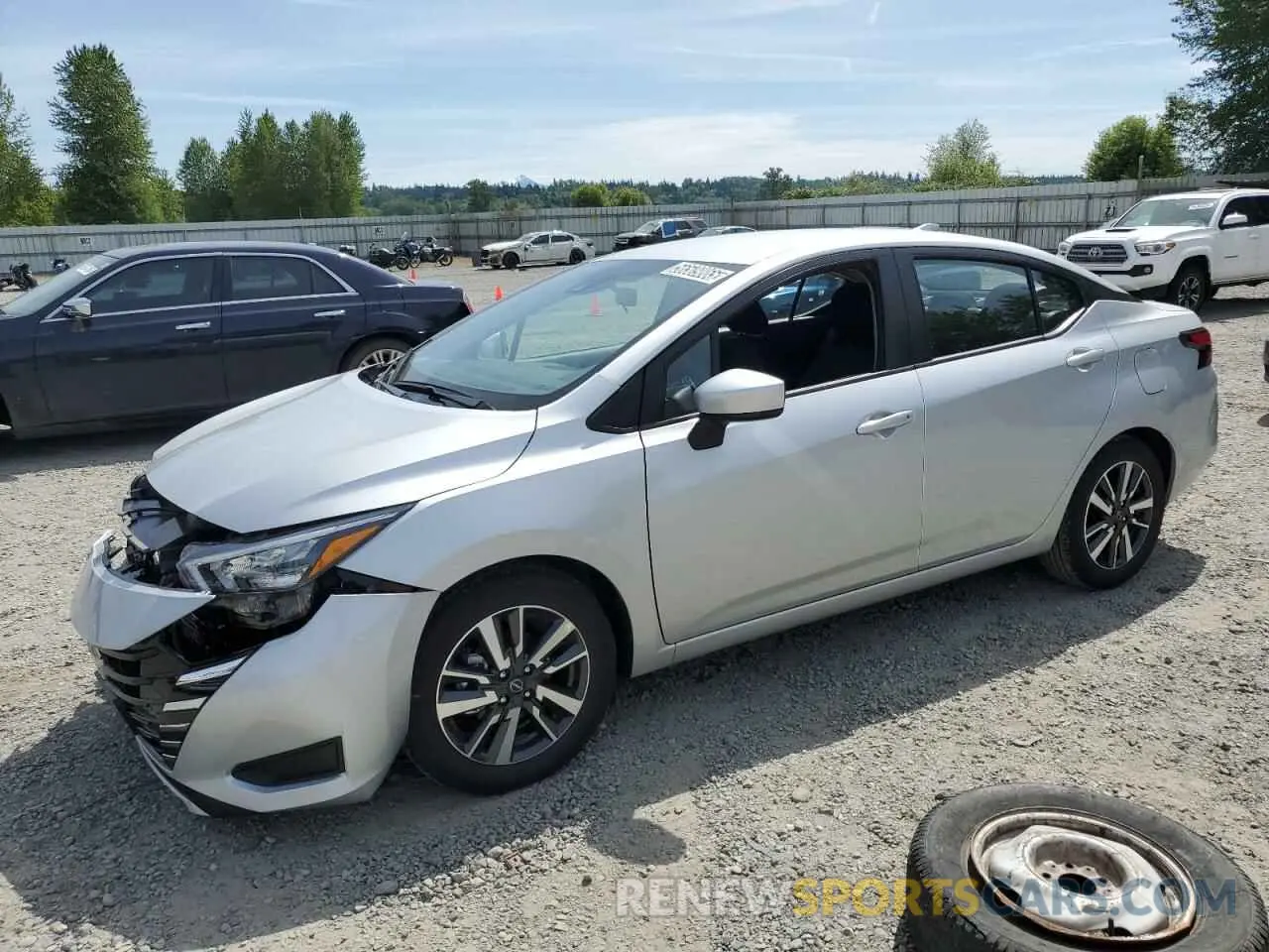 1 Photograph of a damaged car 3N1CN8EV6SL844523 NISSAN VERSA 2025