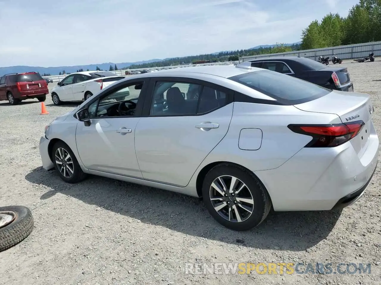 2 Photograph of a damaged car 3N1CN8EV6SL844523 NISSAN VERSA 2025