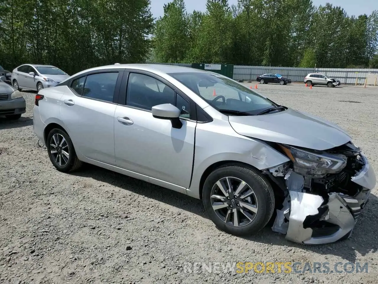 4 Photograph of a damaged car 3N1CN8EV6SL844523 NISSAN VERSA 2025