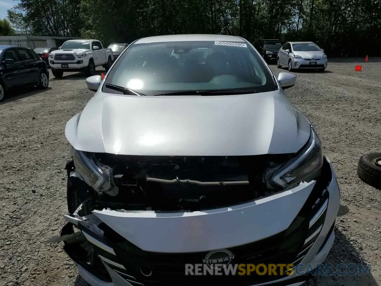 5 Photograph of a damaged car 3N1CN8EV6SL844523 NISSAN VERSA 2025