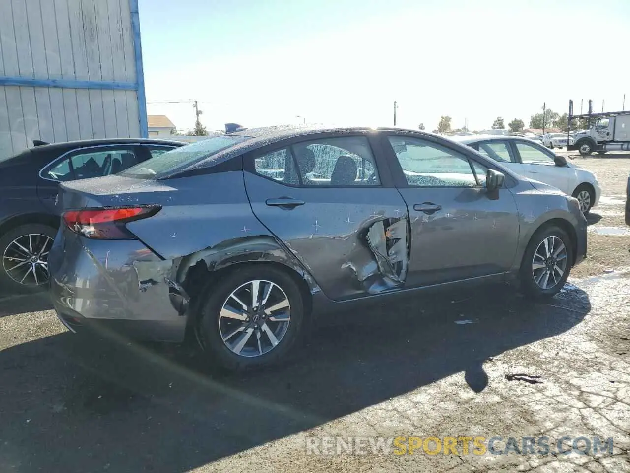 3 Photograph of a damaged car 3N1CN8EV7SL817346 NISSAN VERSA 2025