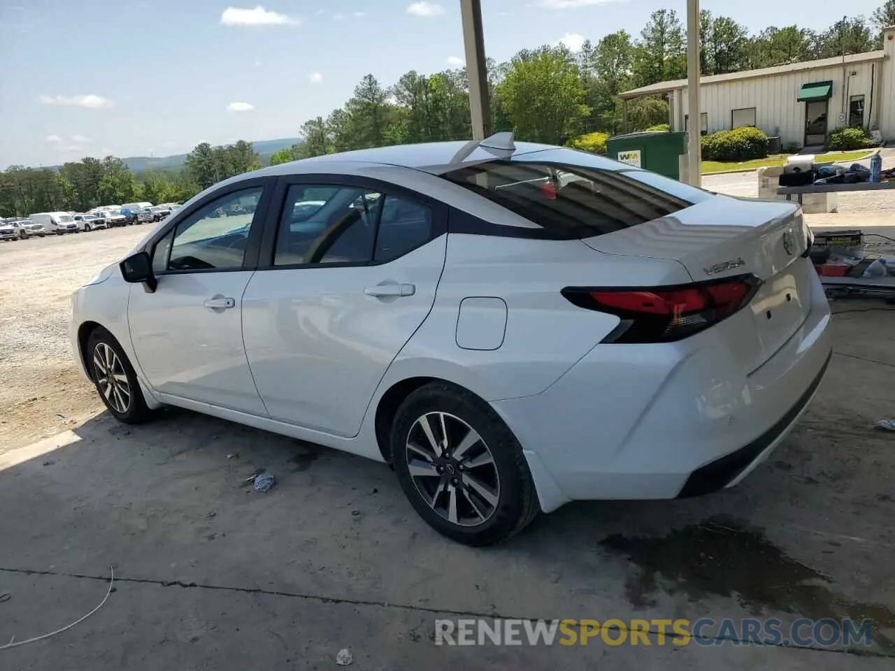 2 Photograph of a damaged car 3N1CN8EV7SL826550 NISSAN VERSA 2025