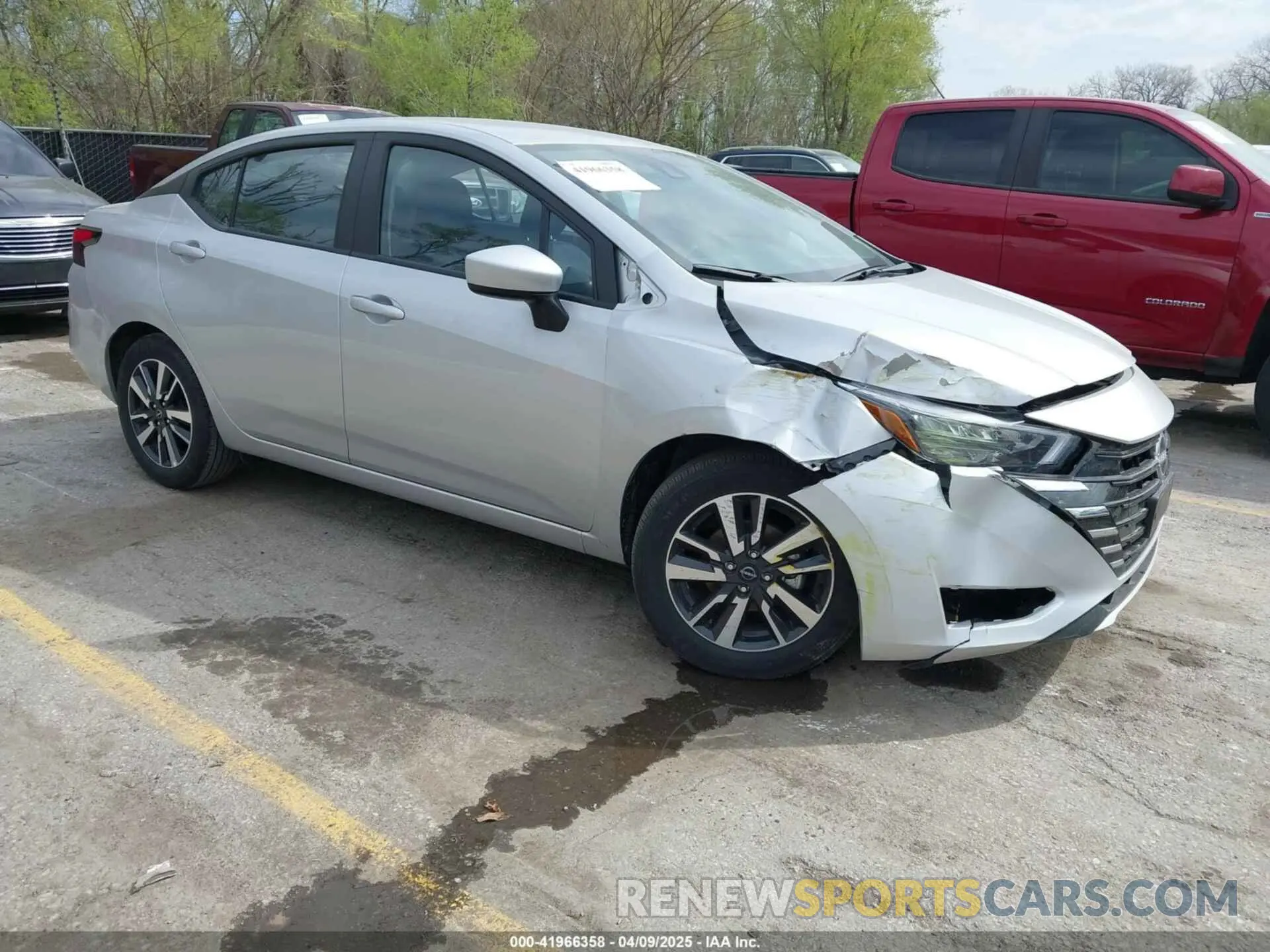 1 Photograph of a damaged car 3N1CN8EV7SL836057 NISSAN VERSA 2025