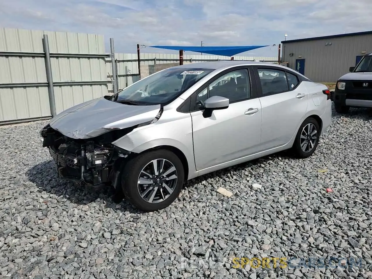 1 Photograph of a damaged car 3N1CN8EV8SL830462 NISSAN VERSA 2025