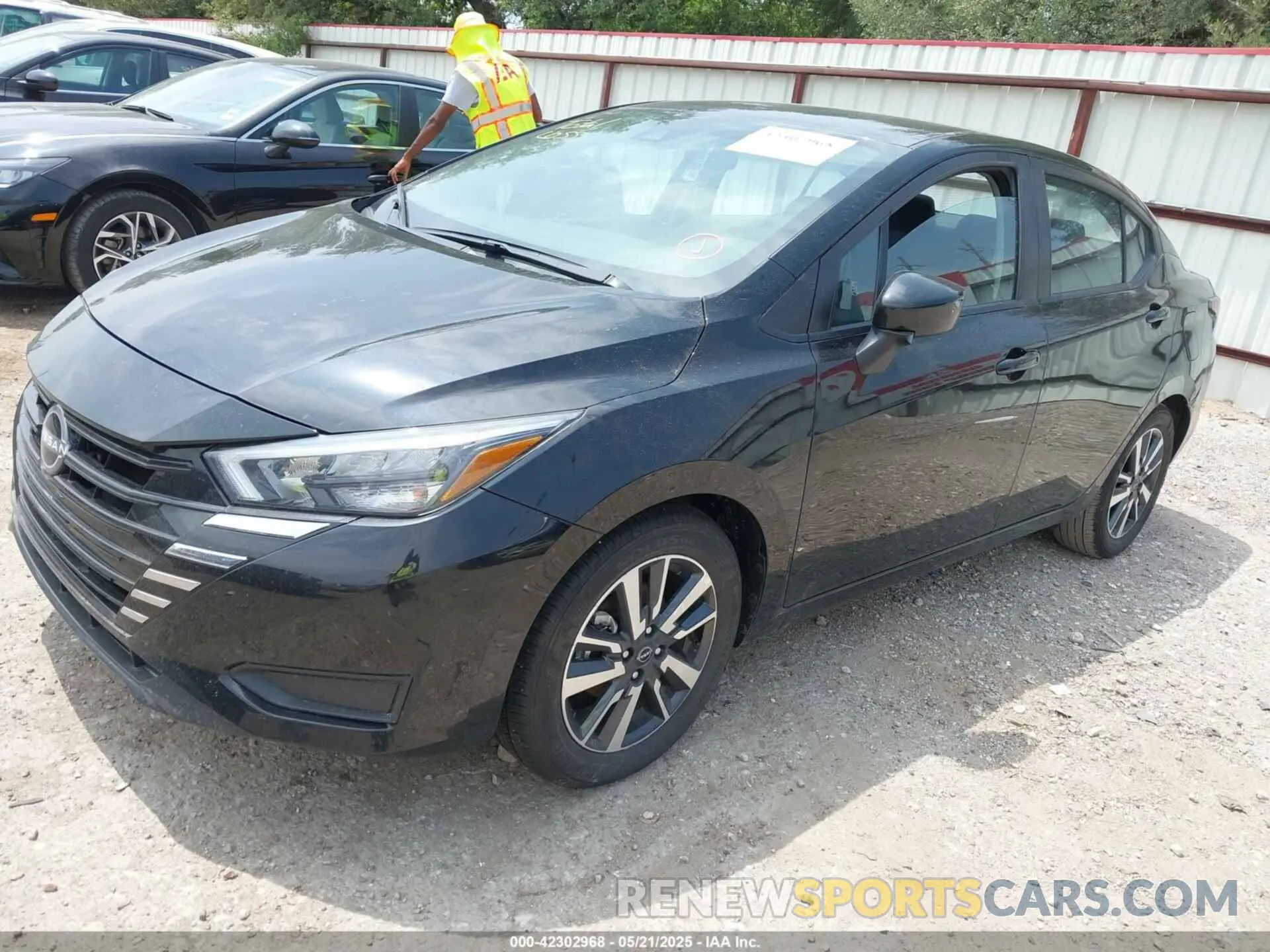 2 Photograph of a damaged car 3N1CN8EV8SL833913 NISSAN VERSA 2025