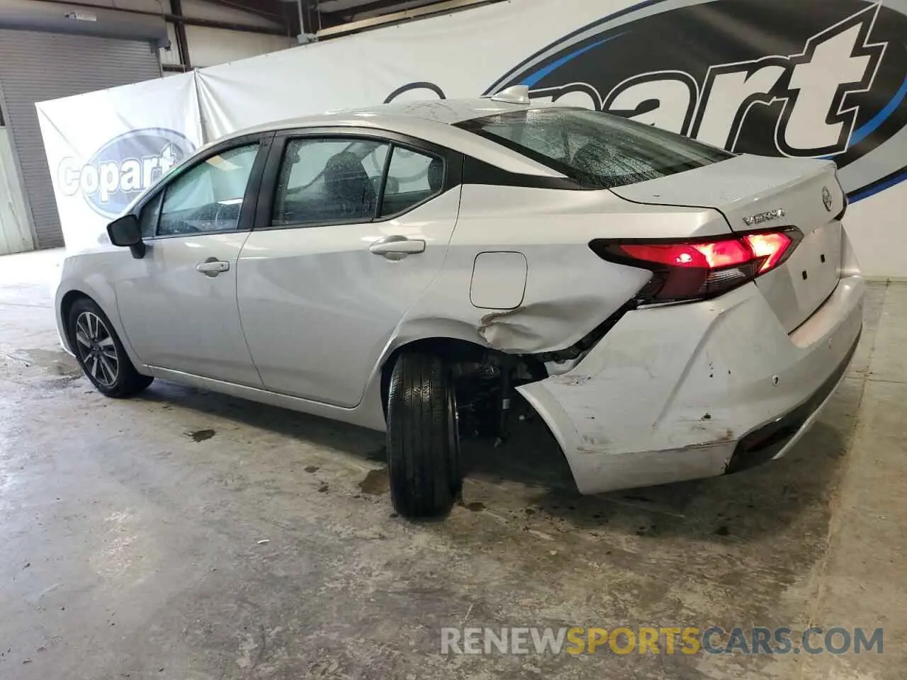 2 Photograph of a damaged car 3N1CN8EV8SL840554 NISSAN VERSA 2025