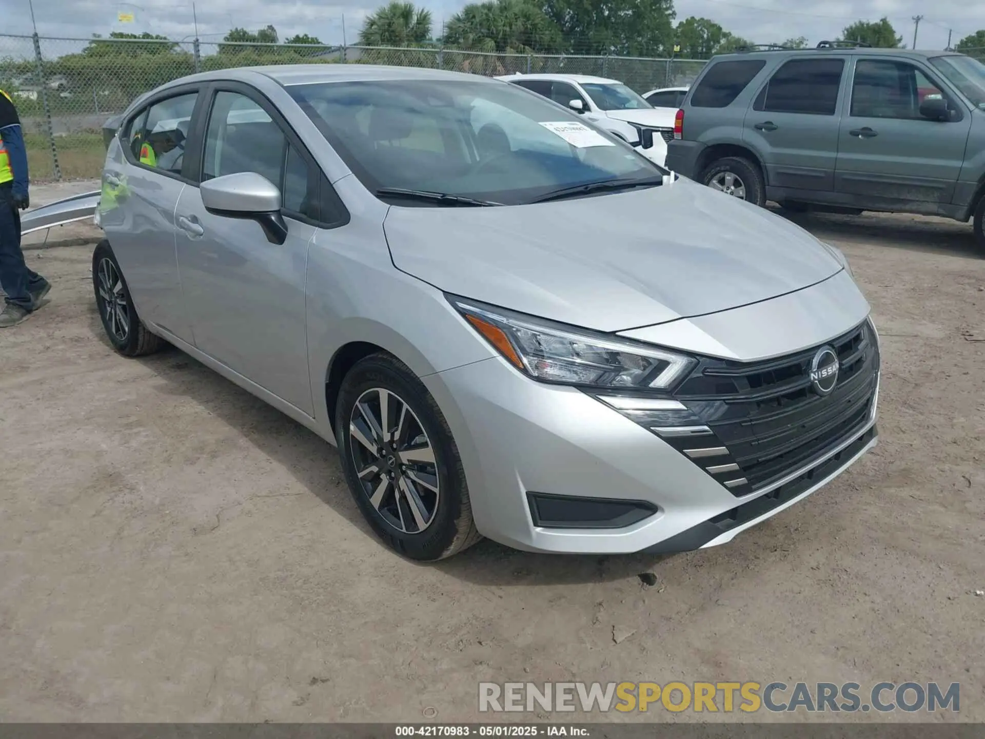1 Photograph of a damaged car 3N1CN8EVXSL825859 NISSAN VERSA 2025