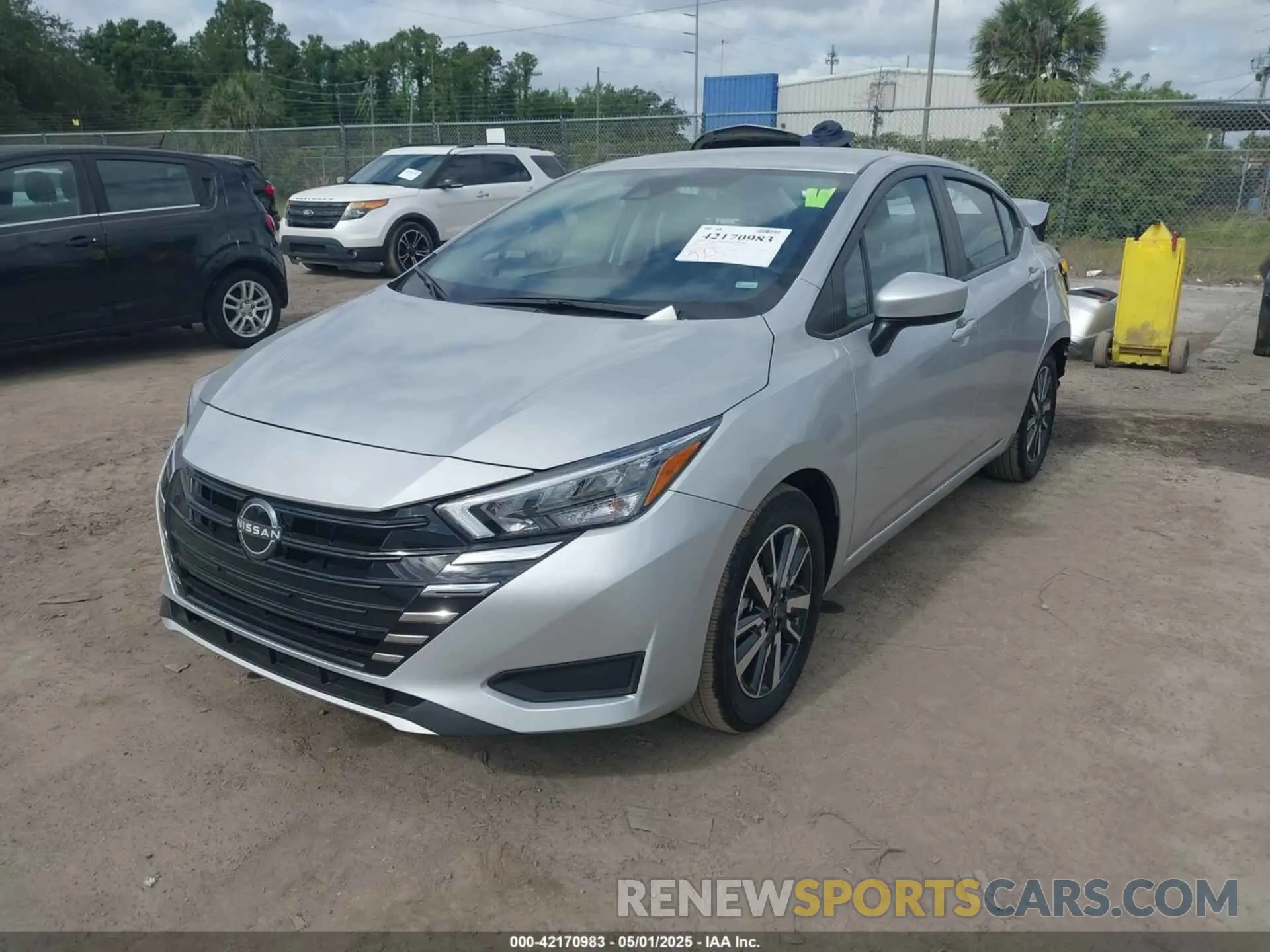2 Photograph of a damaged car 3N1CN8EVXSL825859 NISSAN VERSA 2025