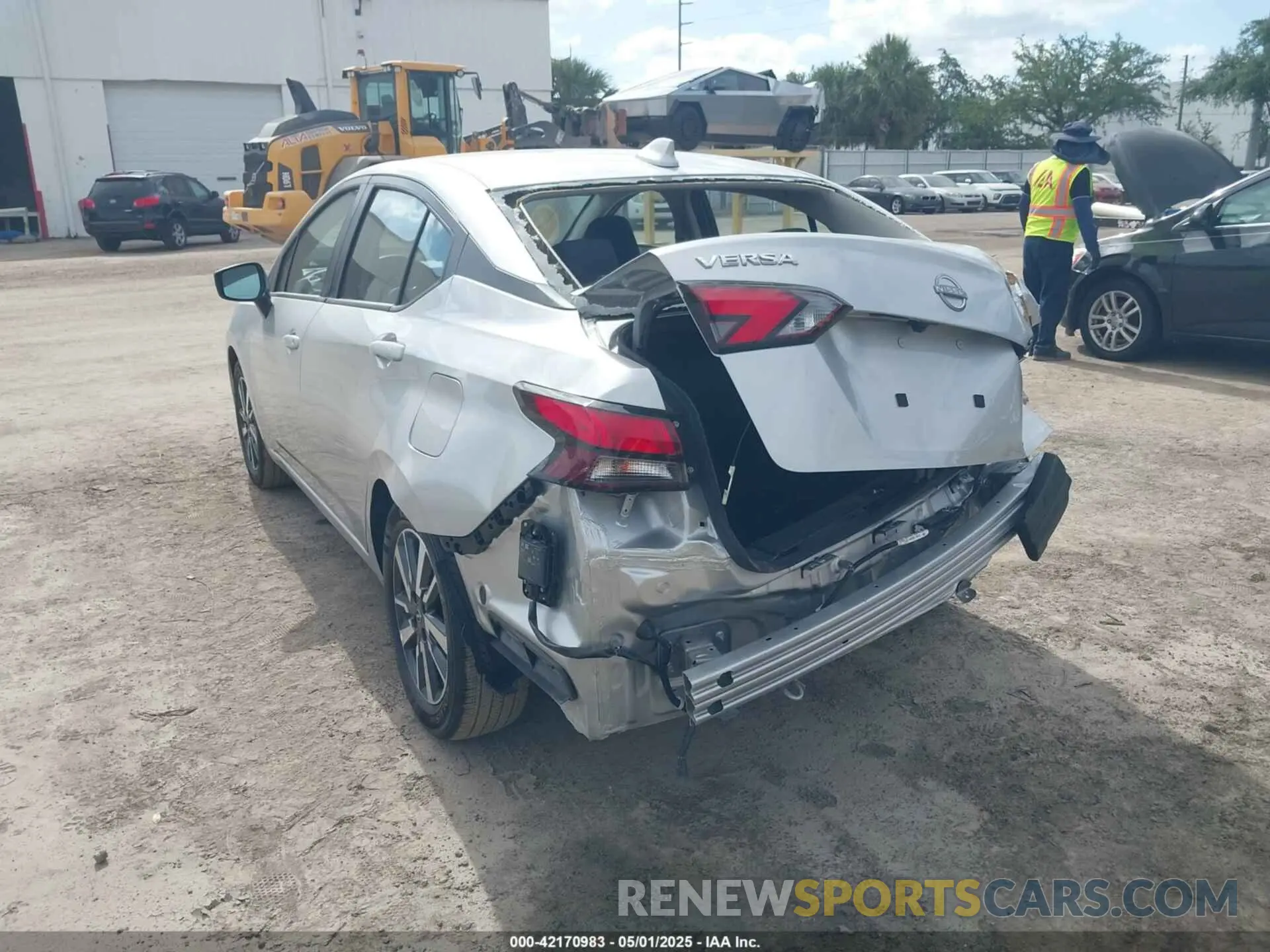 3 Photograph of a damaged car 3N1CN8EVXSL825859 NISSAN VERSA 2025