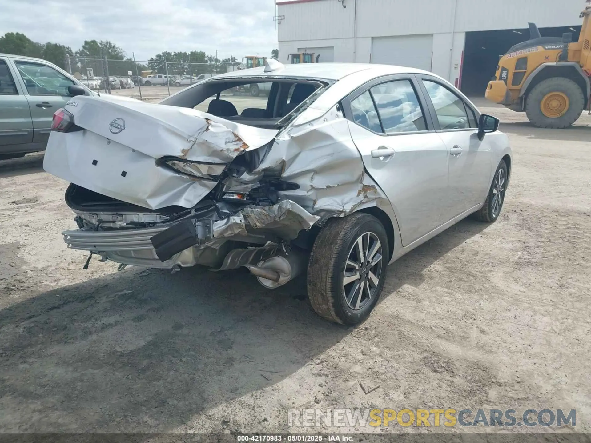4 Photograph of a damaged car 3N1CN8EVXSL825859 NISSAN VERSA 2025