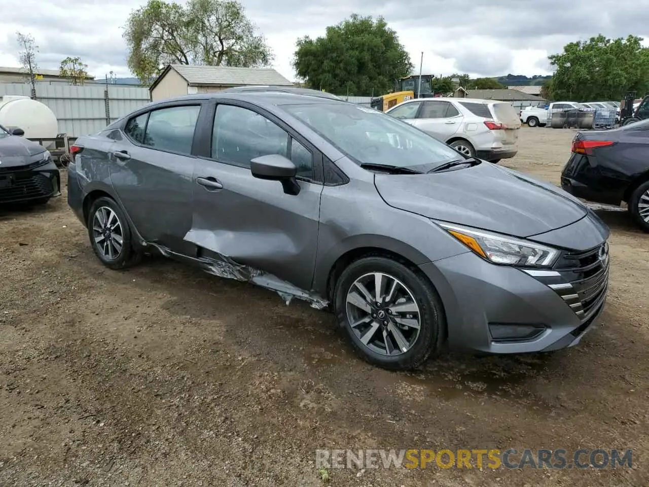 4 Photograph of a damaged car 3N1CN8EVXSL826834 NISSAN VERSA 2025