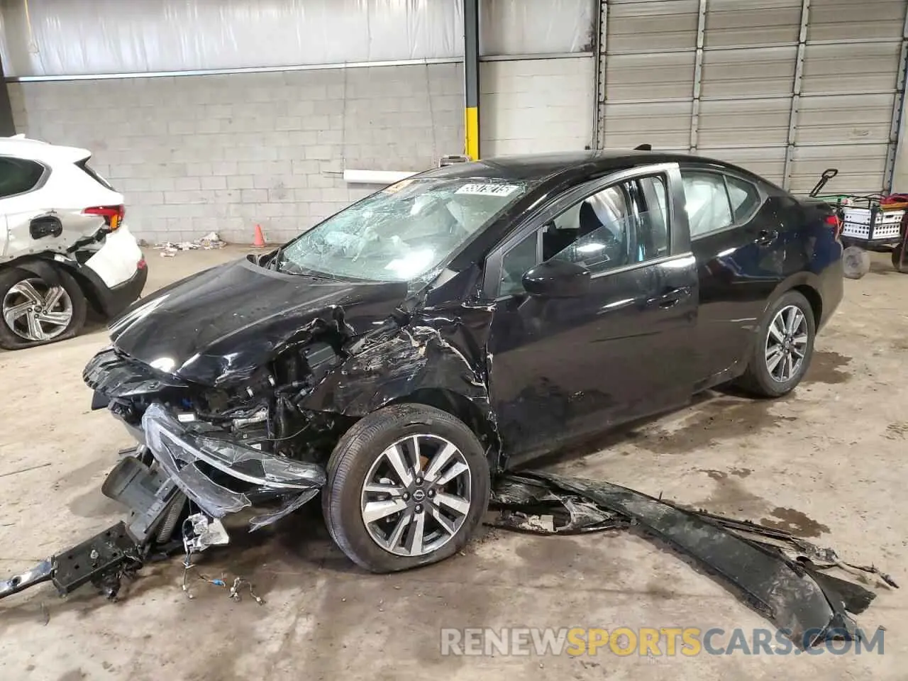 1 Photograph of a damaged car 3N1CN8EVXSL829667 NISSAN VERSA 2025